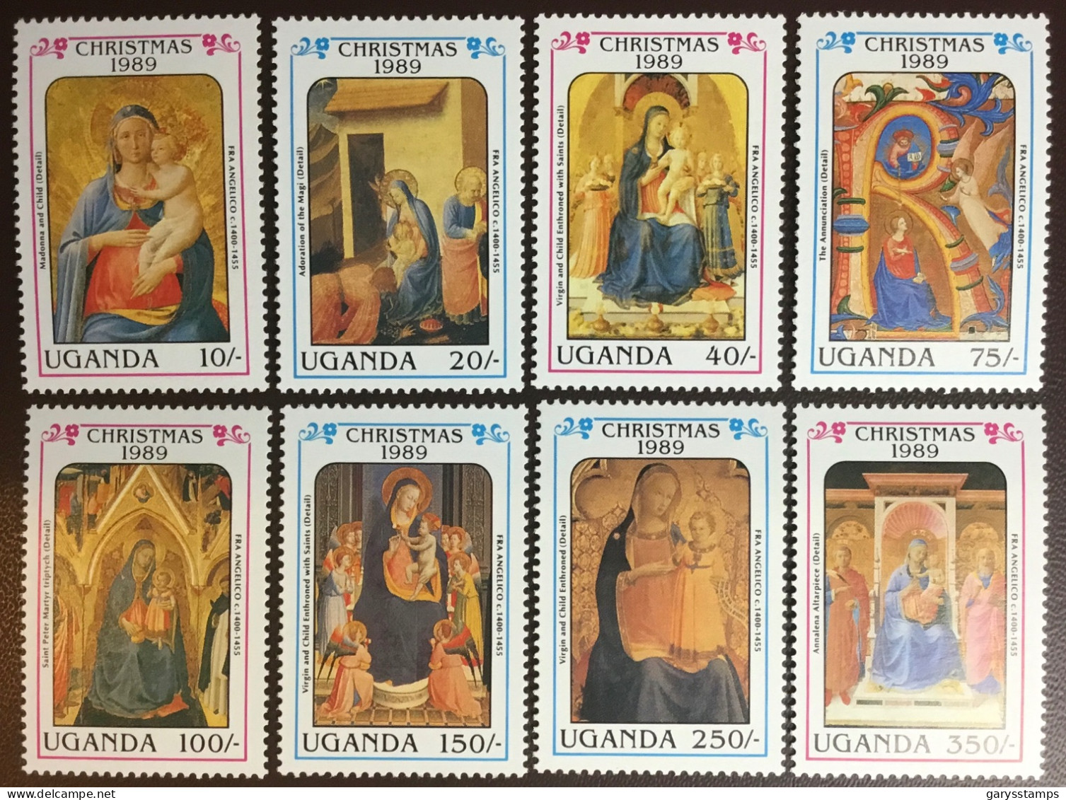 Uganda 1989 Christmas MNH - Uganda (1962-...)