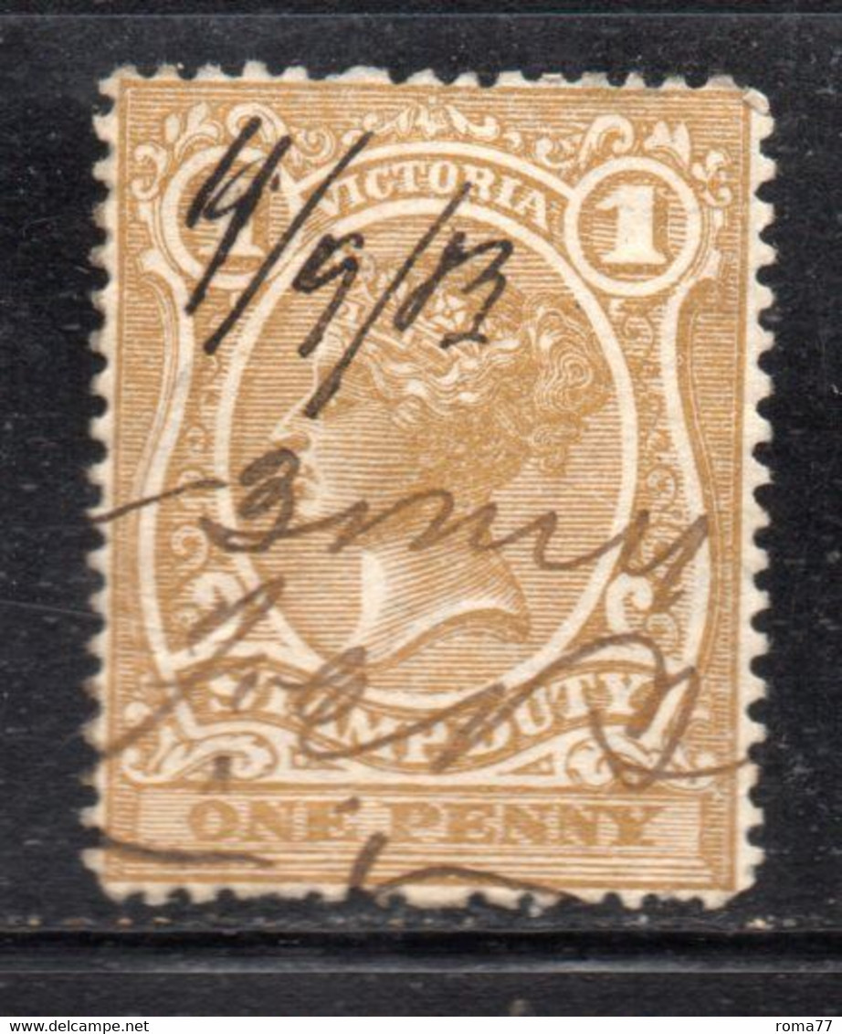 APR513  - VICTORIA , Fiscale Da 1 Penny  (2380) - Used Stamps
