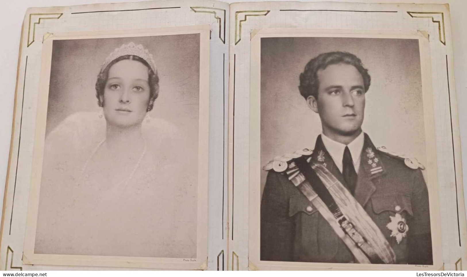 Famille Royale Belge - Recueil De Photos, Coupures De Journaux, Images De La Famille Royale, Des Rois Et Princes Belges - Documenti Storici