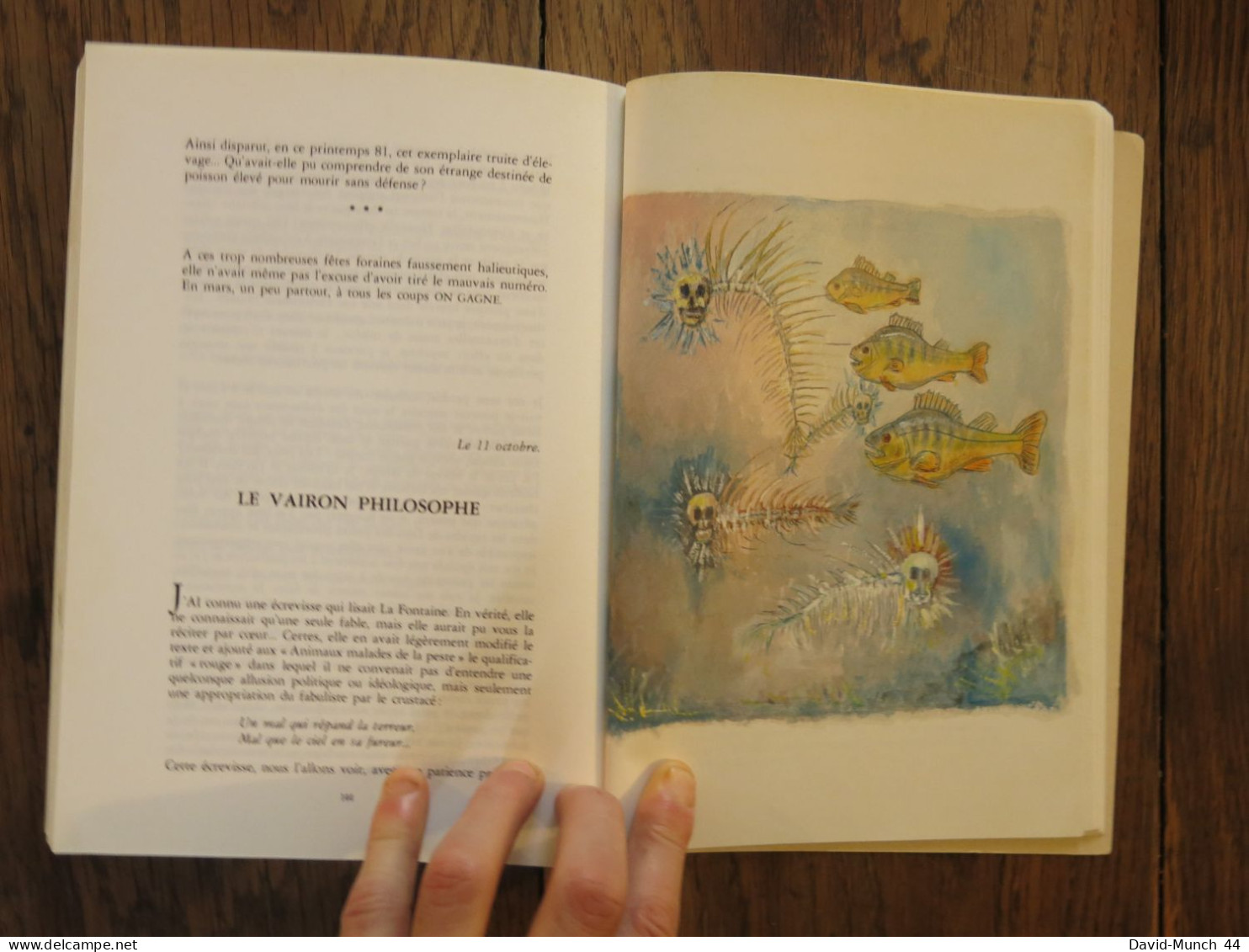 Lettres sur l'eau En Limousin et ailleurs de Daniel Taboury, Illustrations de Pierre-Hervé Fourtané. 1981