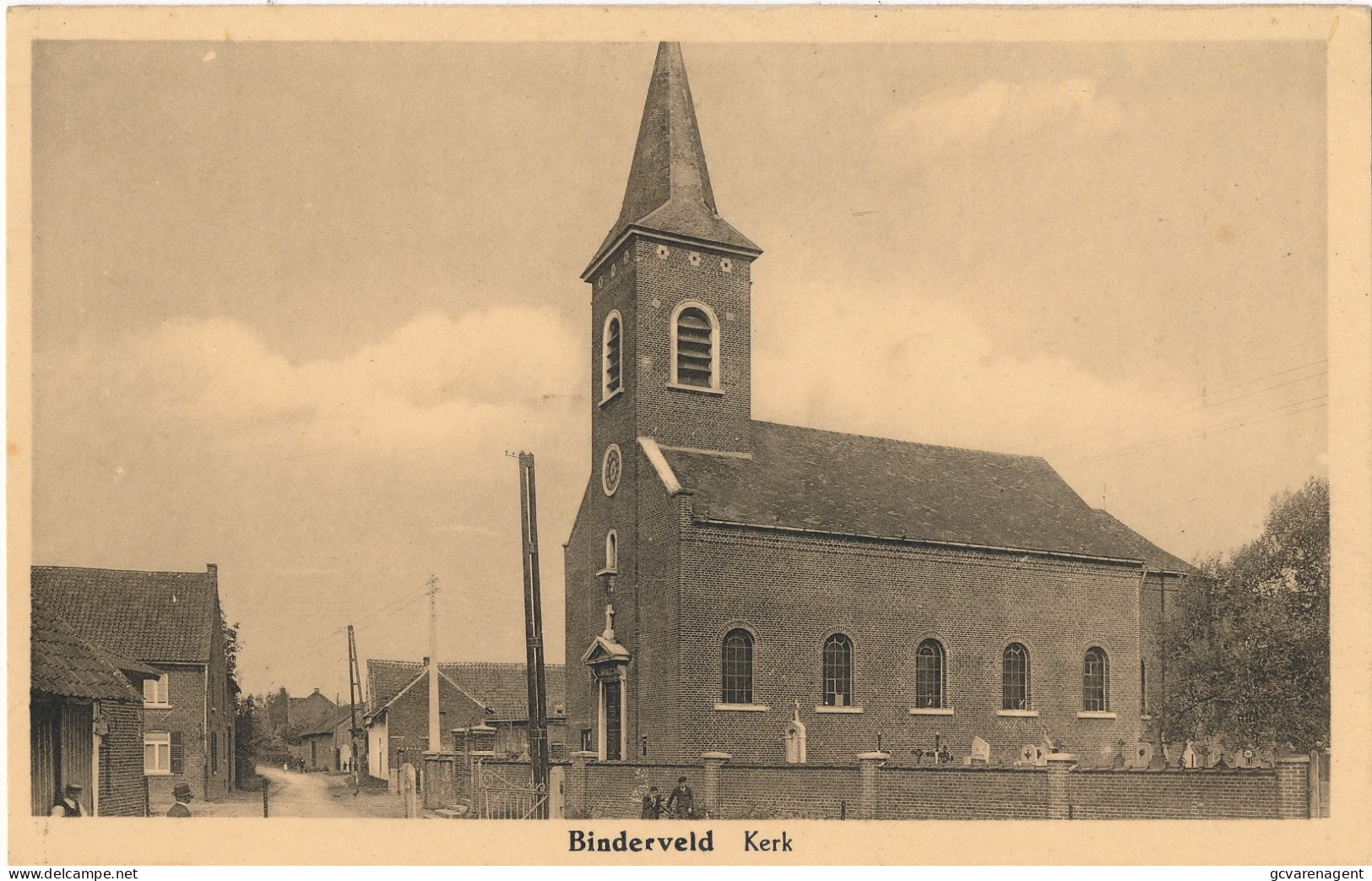 BINDERVELD  KERK       2 SCANS - Nieuwerkerken