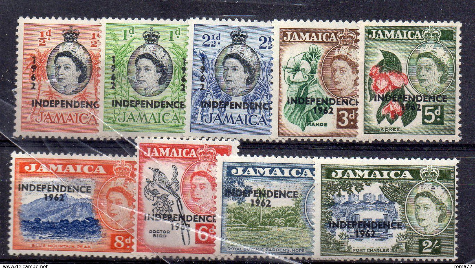 EDY464 - JAMAICA GIAMAICA , Serie Integra *** INDIPENDENZA 1962 - Jamaica (1962-...)