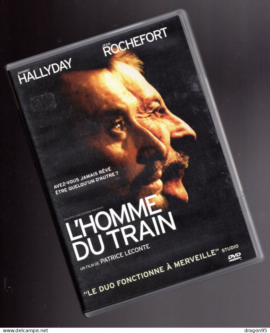 L'homme Du Train Avec Johnny HALLYDAY, Jean ROCHEFORT, Charlie NELSON... - Drame