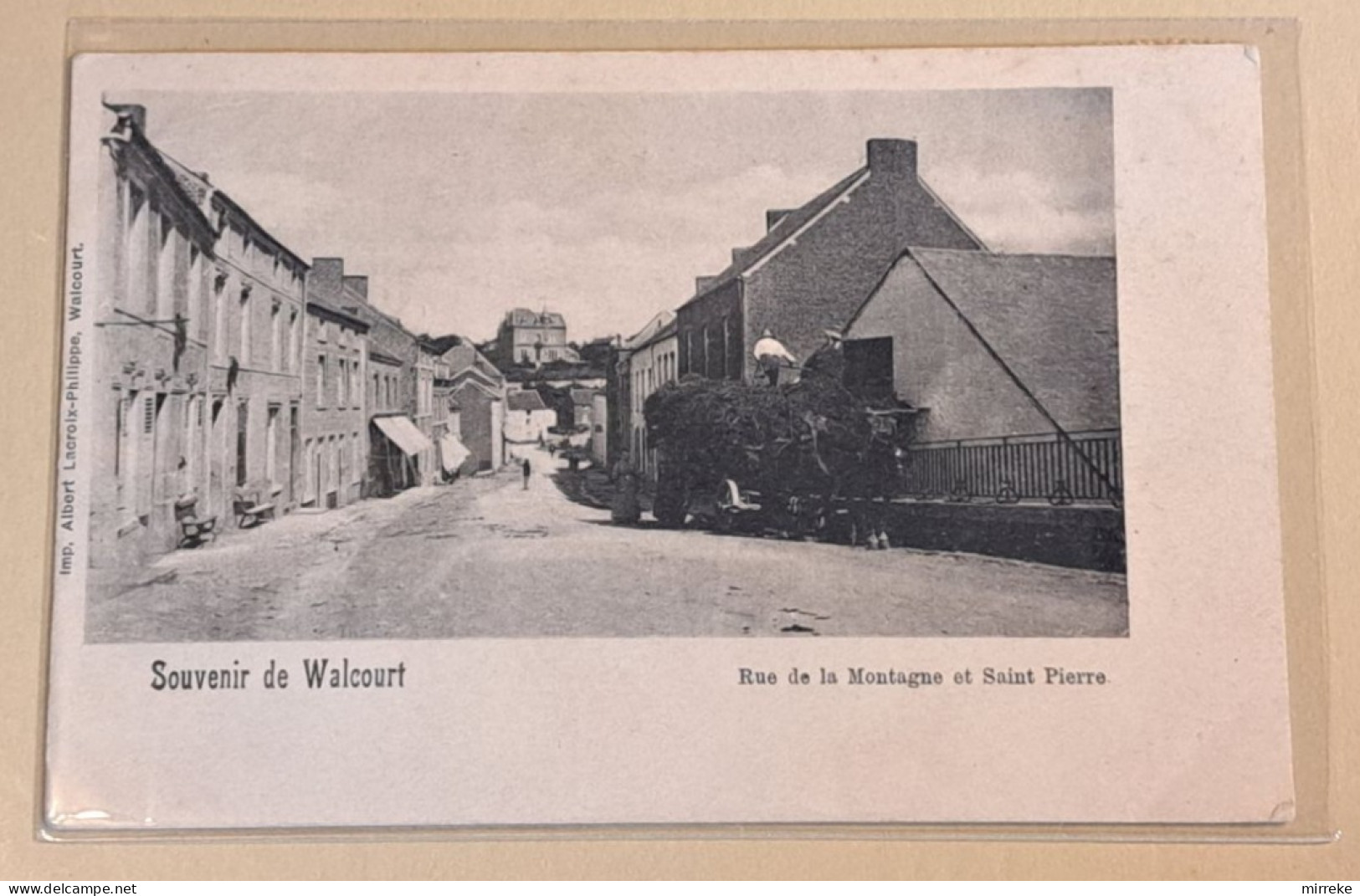 @J@  -   Souvenir De WALCOURT  -   Rue De La Montagne Et Saint Pierre  -  Zie / Voir Scan's - Walcourt