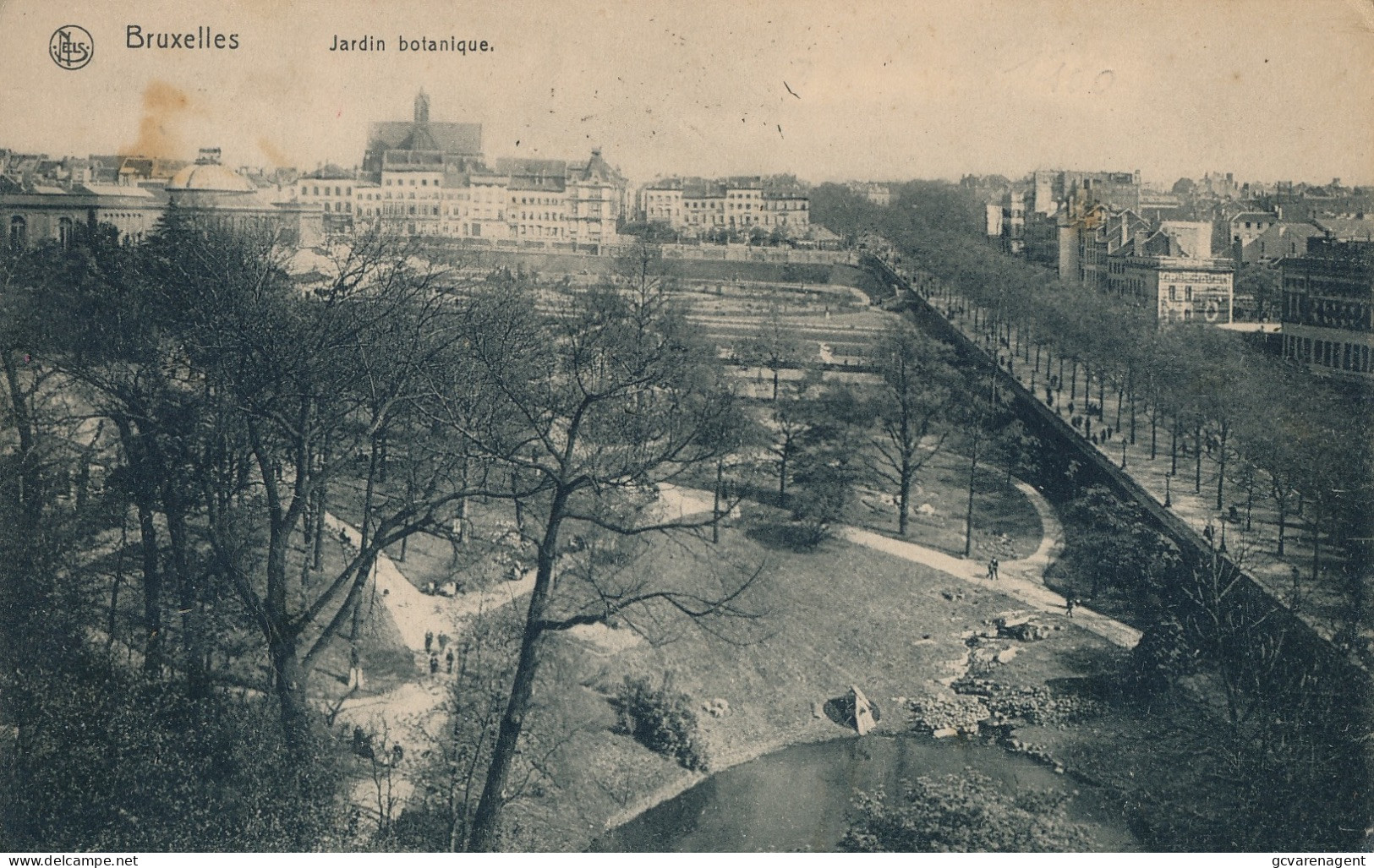 BRUXELLES  JARDIN BOTANIQUE        2 SCANS - Forêts, Parcs, Jardins