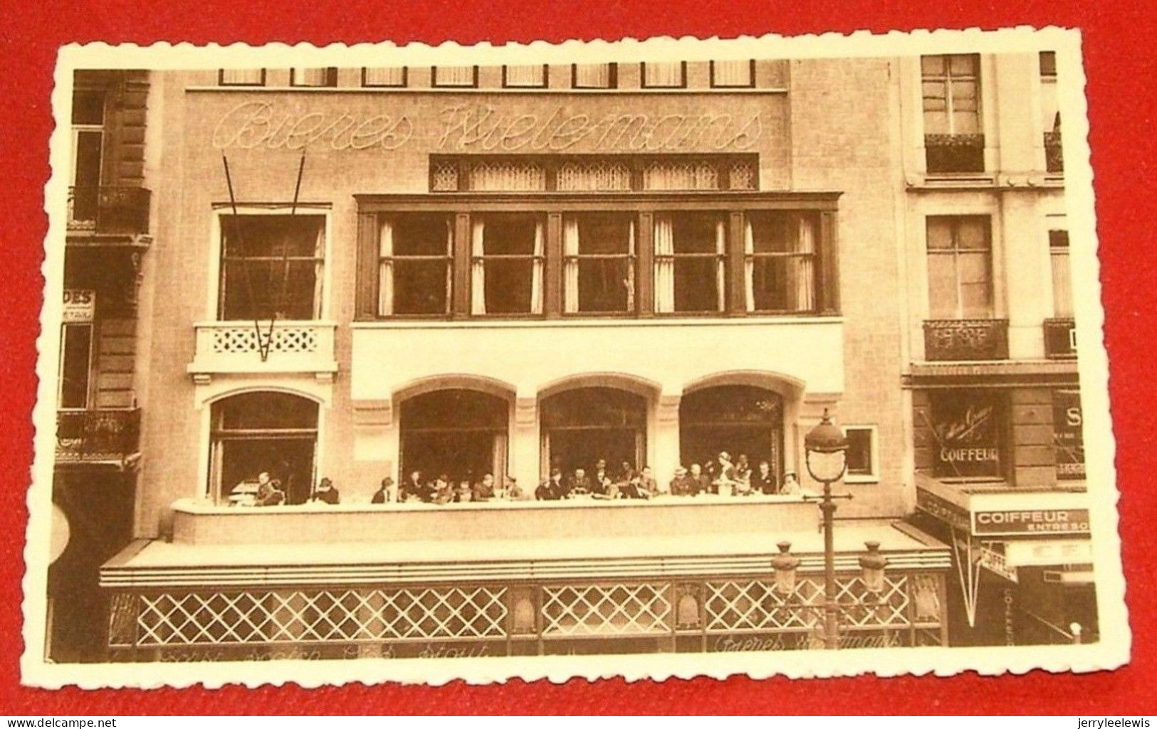 BRUXELLES -   " Aux Armes Des Brasseurs "  -  Bières Wielemans - Cafés, Hotels, Restaurants