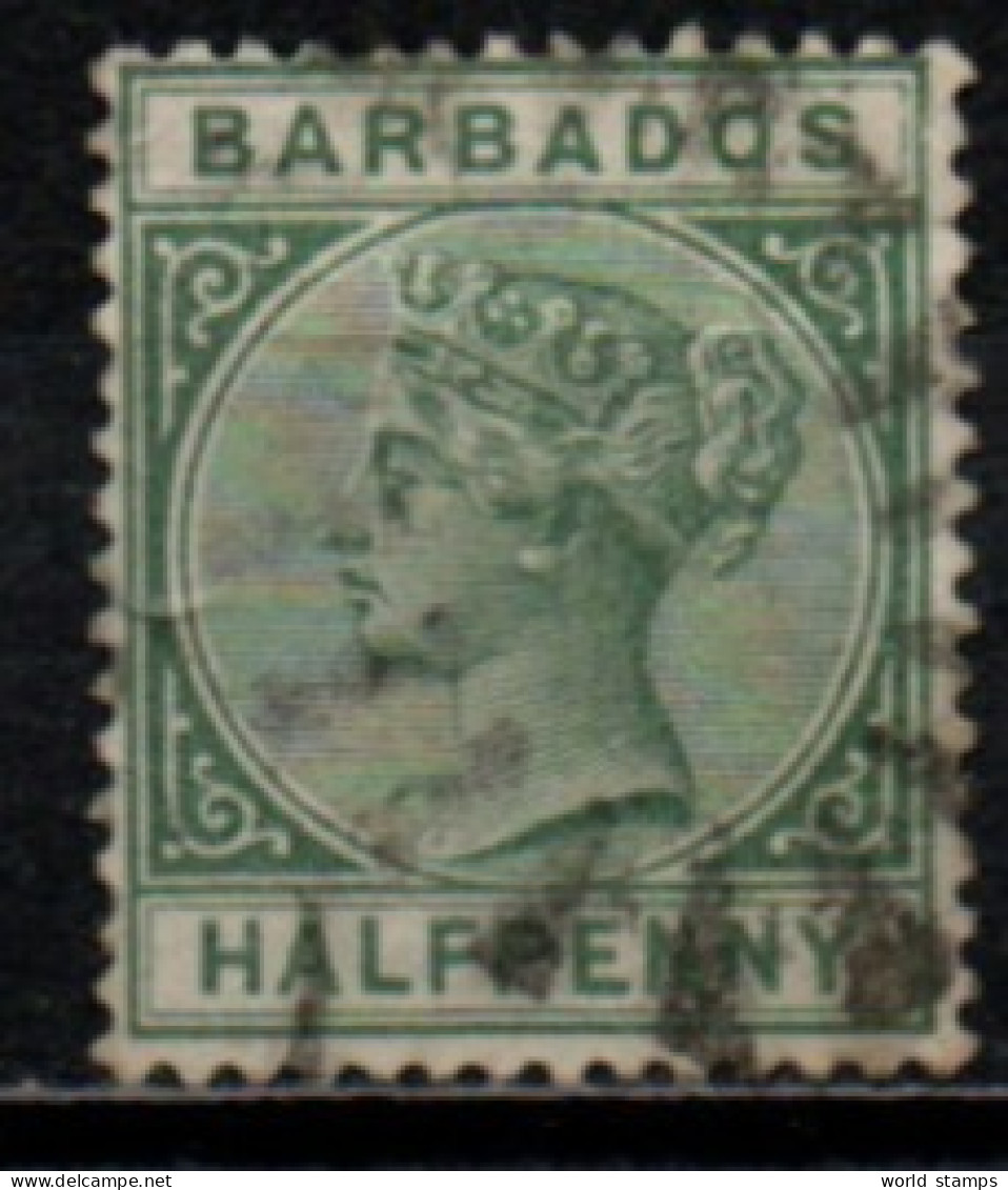 BARBADE 1882-6 O - Barbados (...-1966)