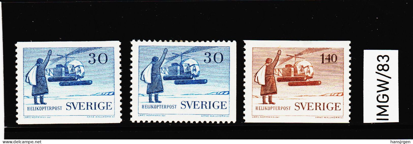 IMGW/83  SCHWEDEN 1958  Michl  434/35  ** Postfrisch ZÄHNUNG SIEHE ABBILDUNG - Unused Stamps