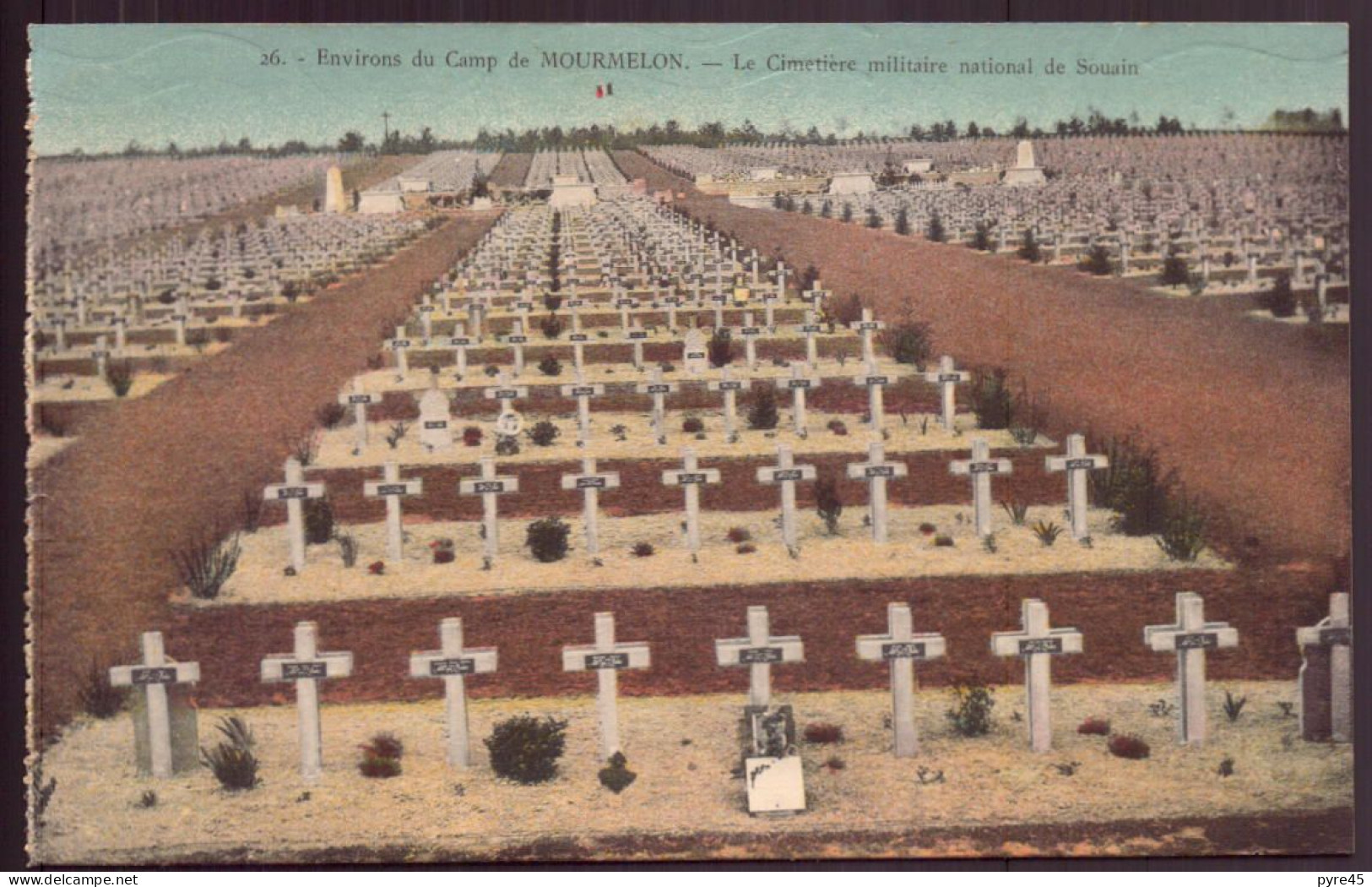 ENVIRONS DU CAMP DE MOURMELON LE CIMETIERE MILITAIRE NATIONAL DE SOUAIN - War Cemeteries