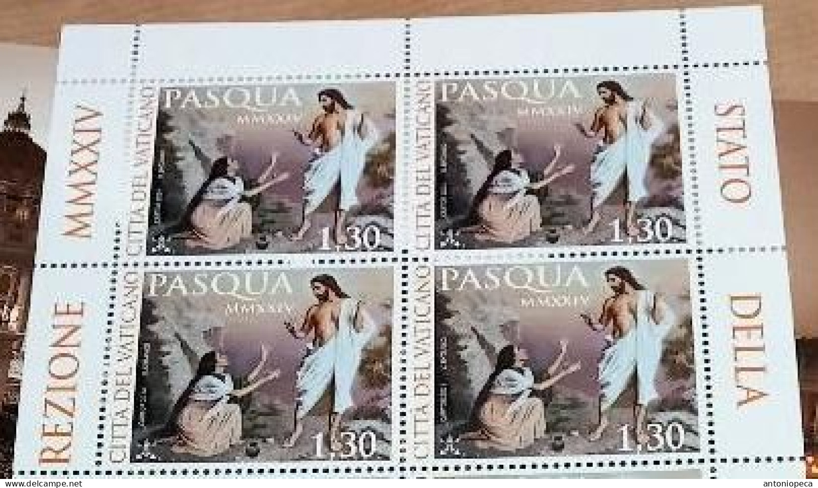 VATICAN 2024, PASQUA, EASTER, PAQUES, BLOCK MNH** - Unused Stamps