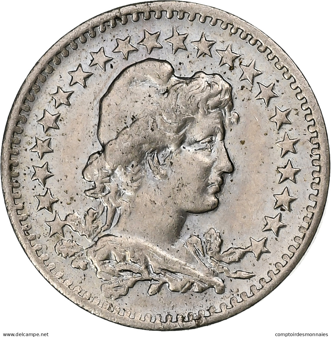 Brésil, 20 Reis, 1920, Cupro-nickel, TTB+ - Brésil