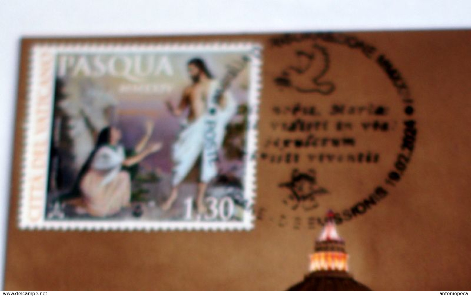 VATICAN 2024, PASQUA, EASTER, PAQUES, ARTISTIC MAXICARD, FDC - Unused Stamps