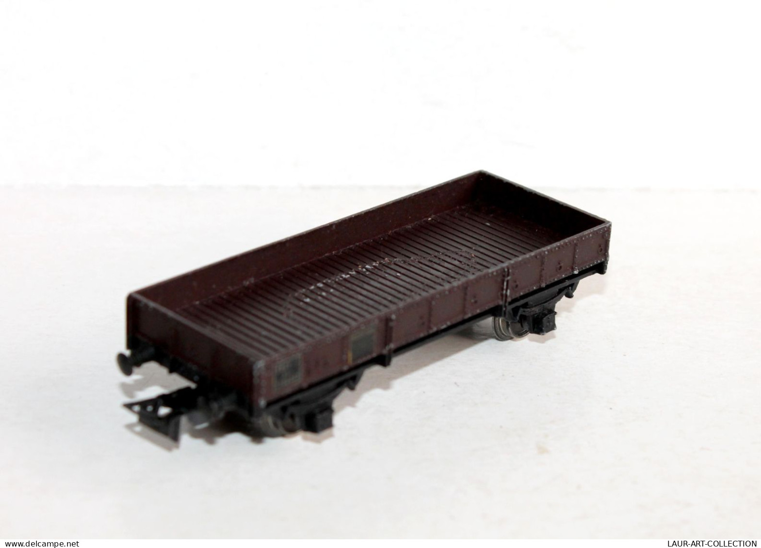 SMCF HO WAGON TOMBEREAU PLAT, SNCF 7106047 En METAL TRANSPORT MARCHANDISE MINIATURE TRAIN MODELISME FERROVIAIRE (1002.47 - Wagons Marchandises