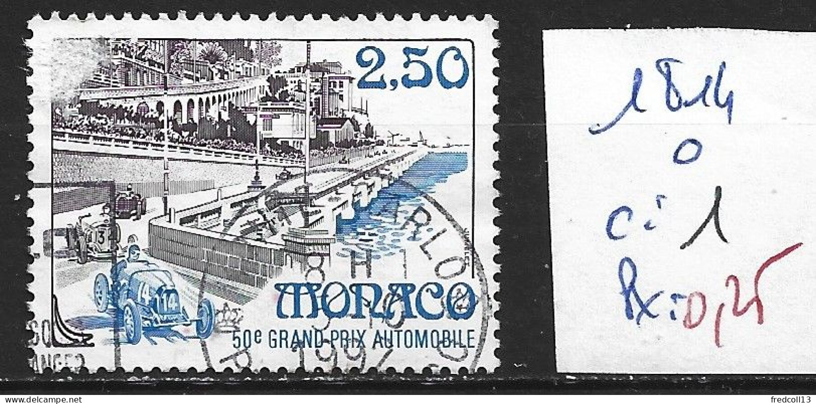 MONACO 1814 Oblitéré Côte 1 € - Used Stamps