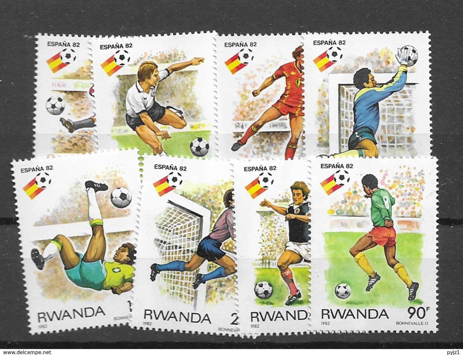 1982 MNH Rwanda - Nuevos