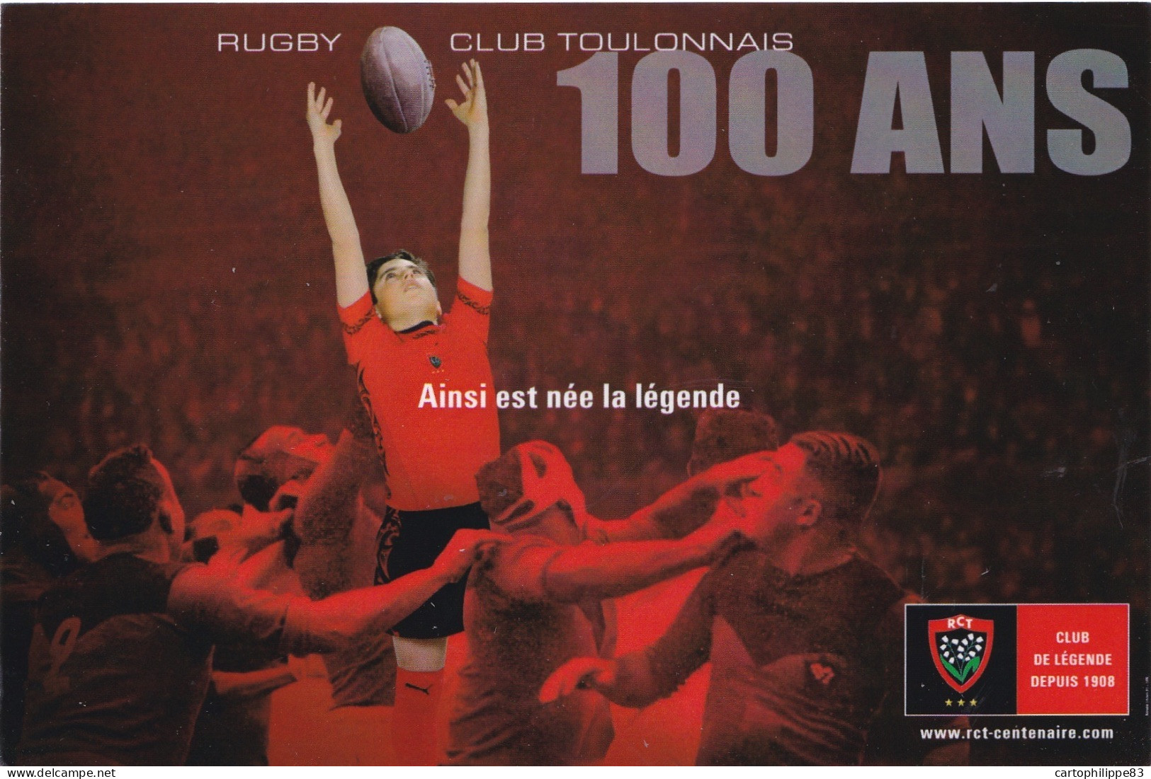 LES 100 ANS DU RUGBY CLUB TOULONNAIS - Rugby