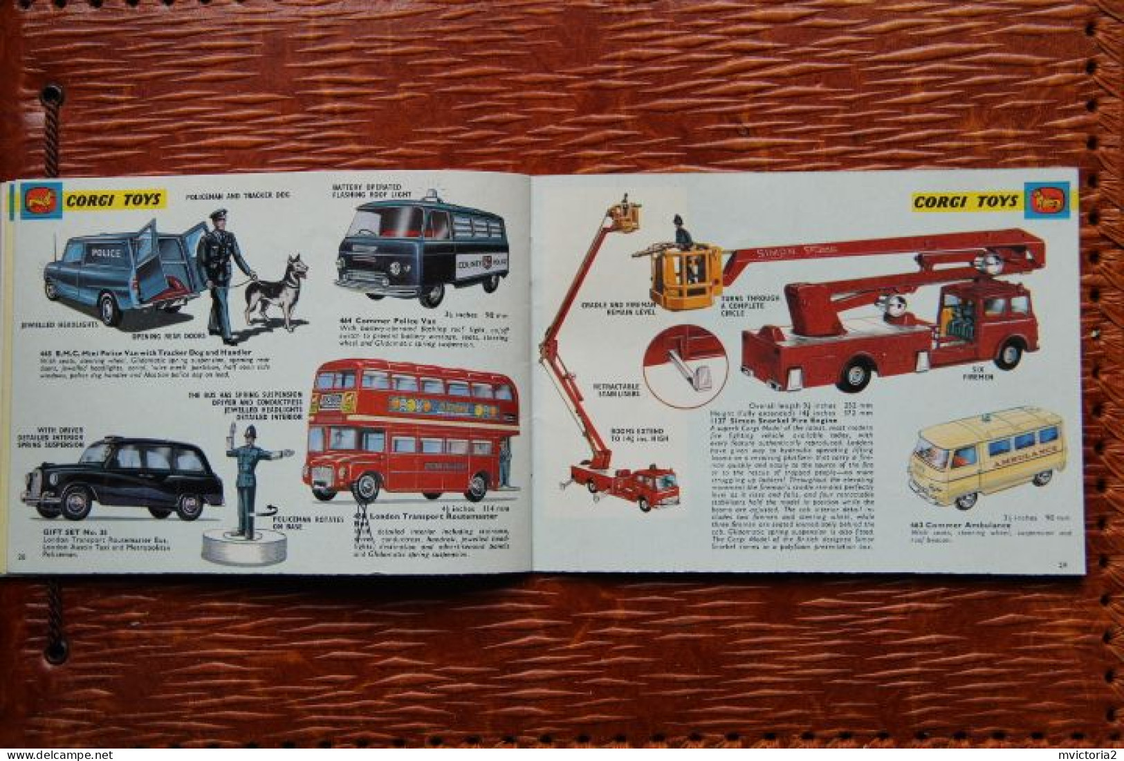 Catalogue CORGI TOYS  1966 , COMPLET, 39 pages