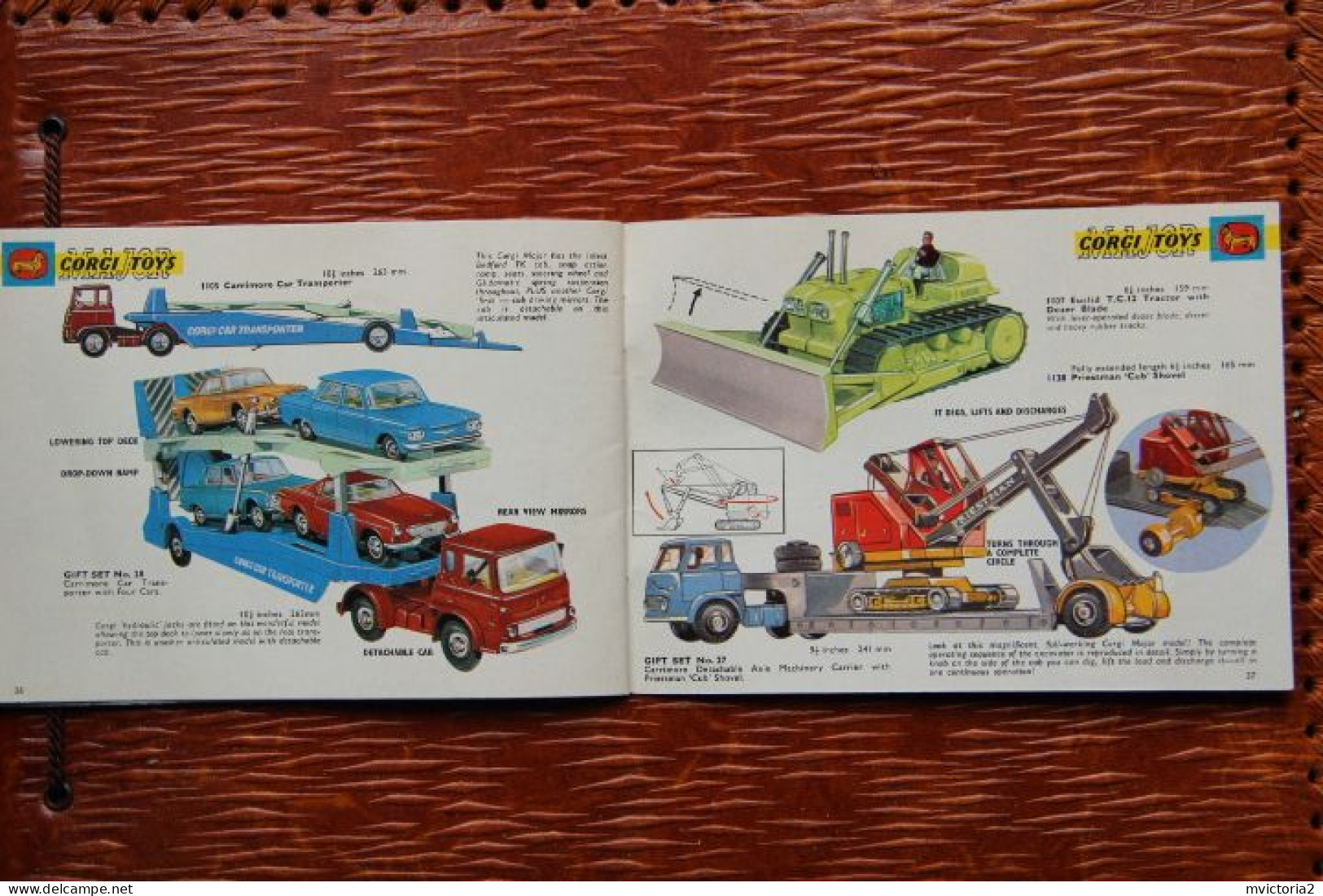 Catalogue CORGI TOYS  1966 , COMPLET, 39 pages