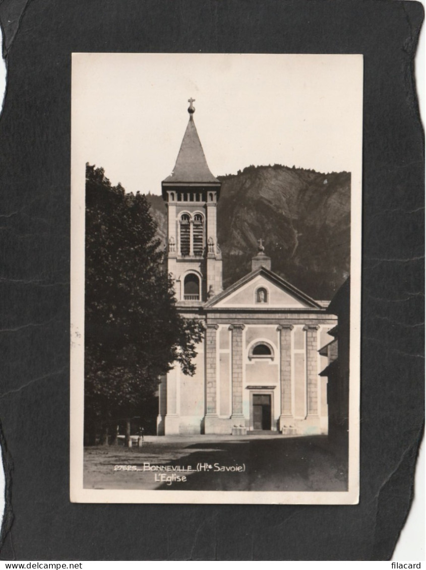 127232        Francia,     Bonneville,   L"Eglise,   VGSB   1951 - Bonneville