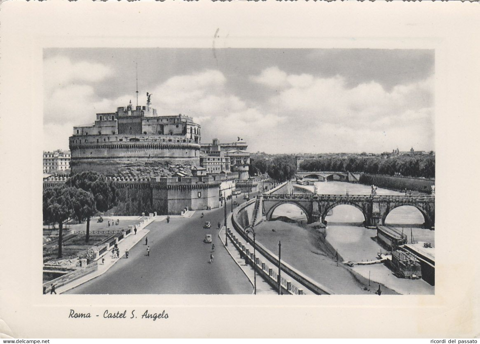 Cartolina Roma - Castel S.angelo - Castel Sant'Angelo