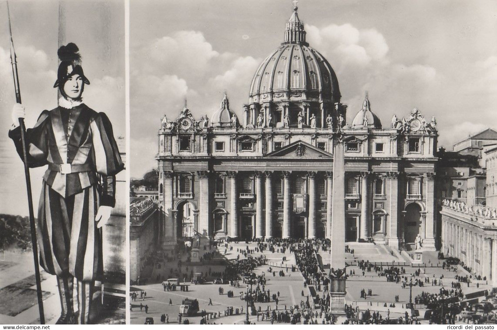 Cartolina Roma - Piazza S.pietro - San Pietro