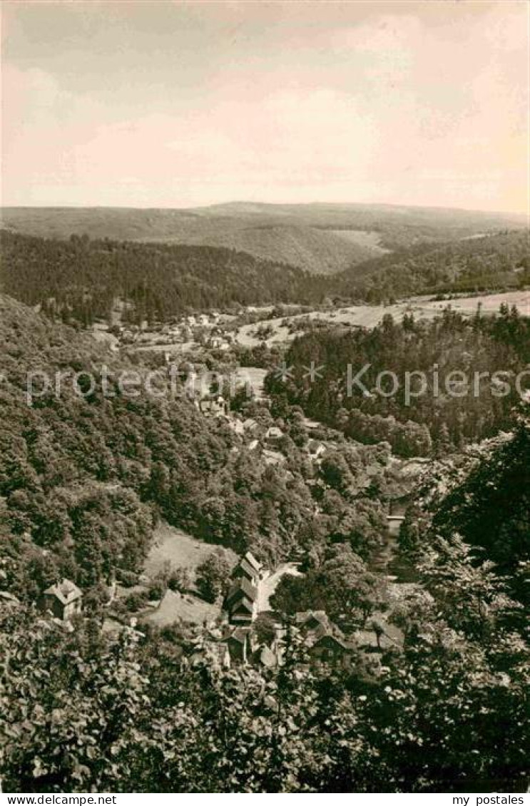 72731362 Altenbrak Harz Blick Von Der Schoeneburg Altenbrak - Altenbrak