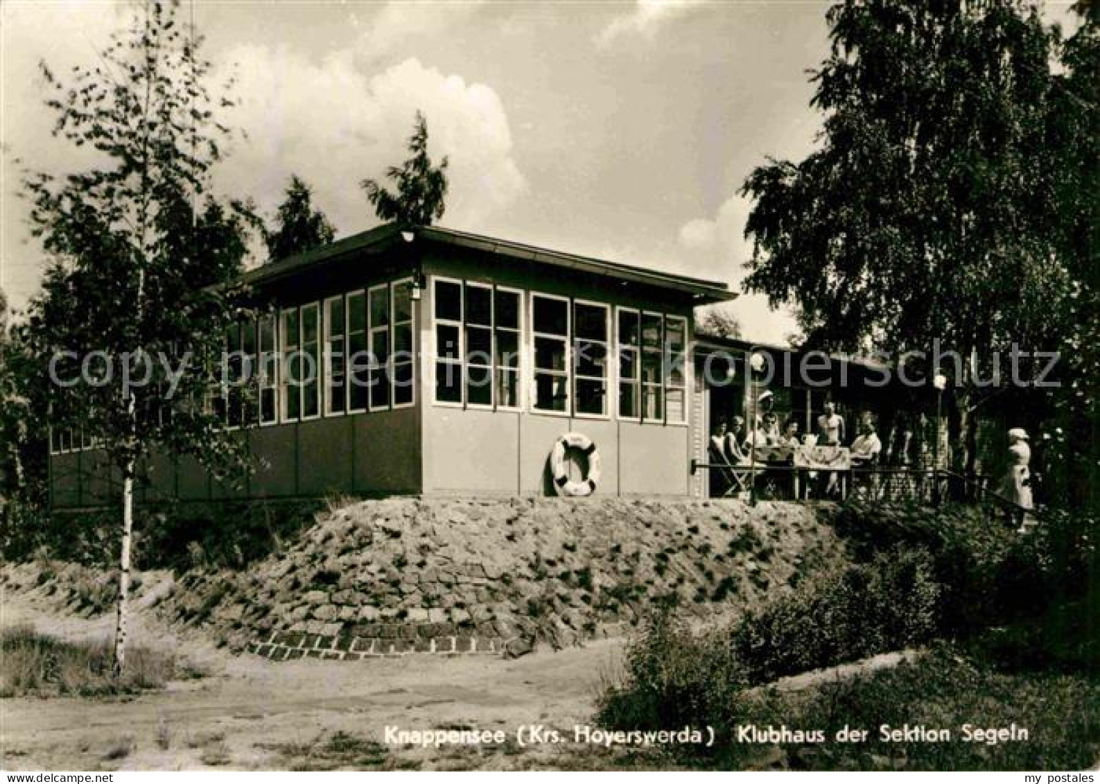 72731361 Knappensee Oberlausitz Klubhaus Der Sektion Segeln Knappensee Oberlausi - Lohsa