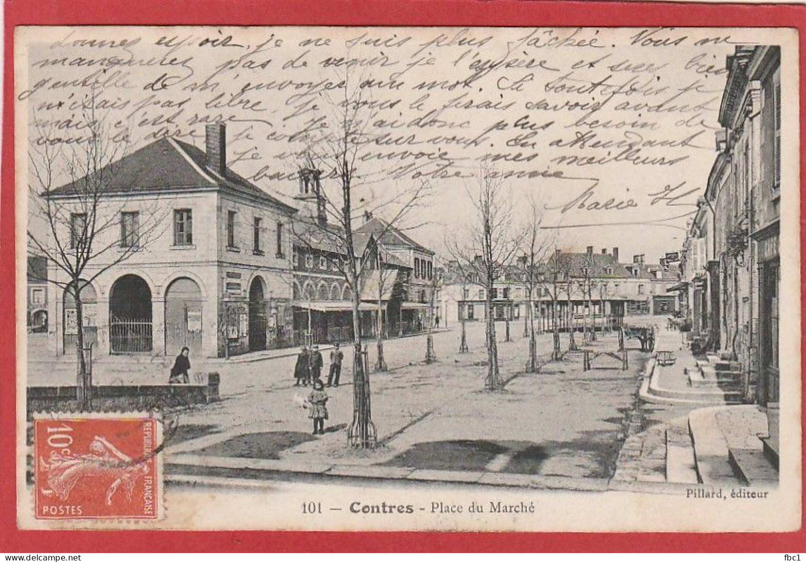 Loir Et Cher - Contres - Place Du Marché - Contres