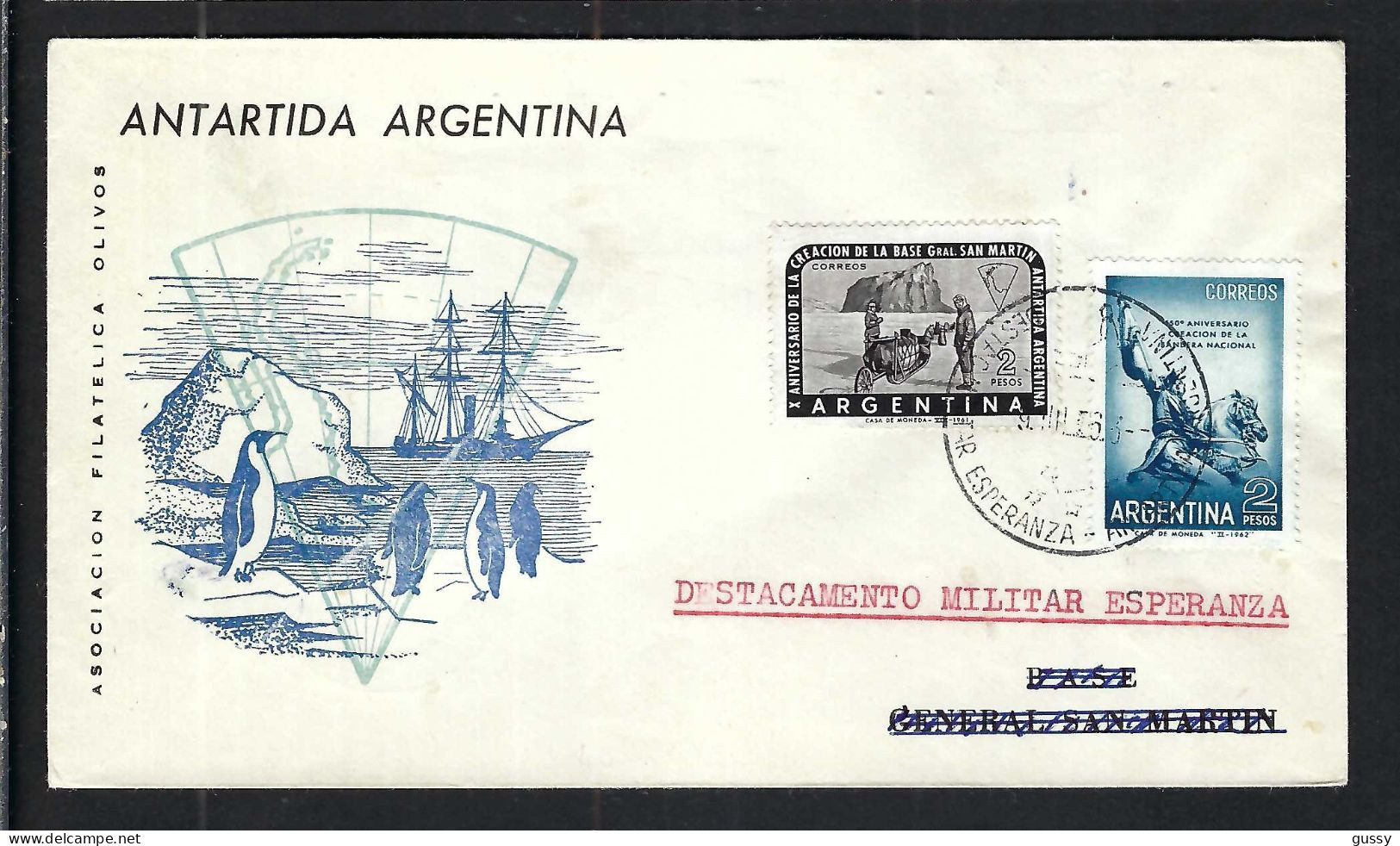 ARGENTINE Ca.1964: LSC Philatélique "Antarctique Argentine" - Sonstige & Ohne Zuordnung