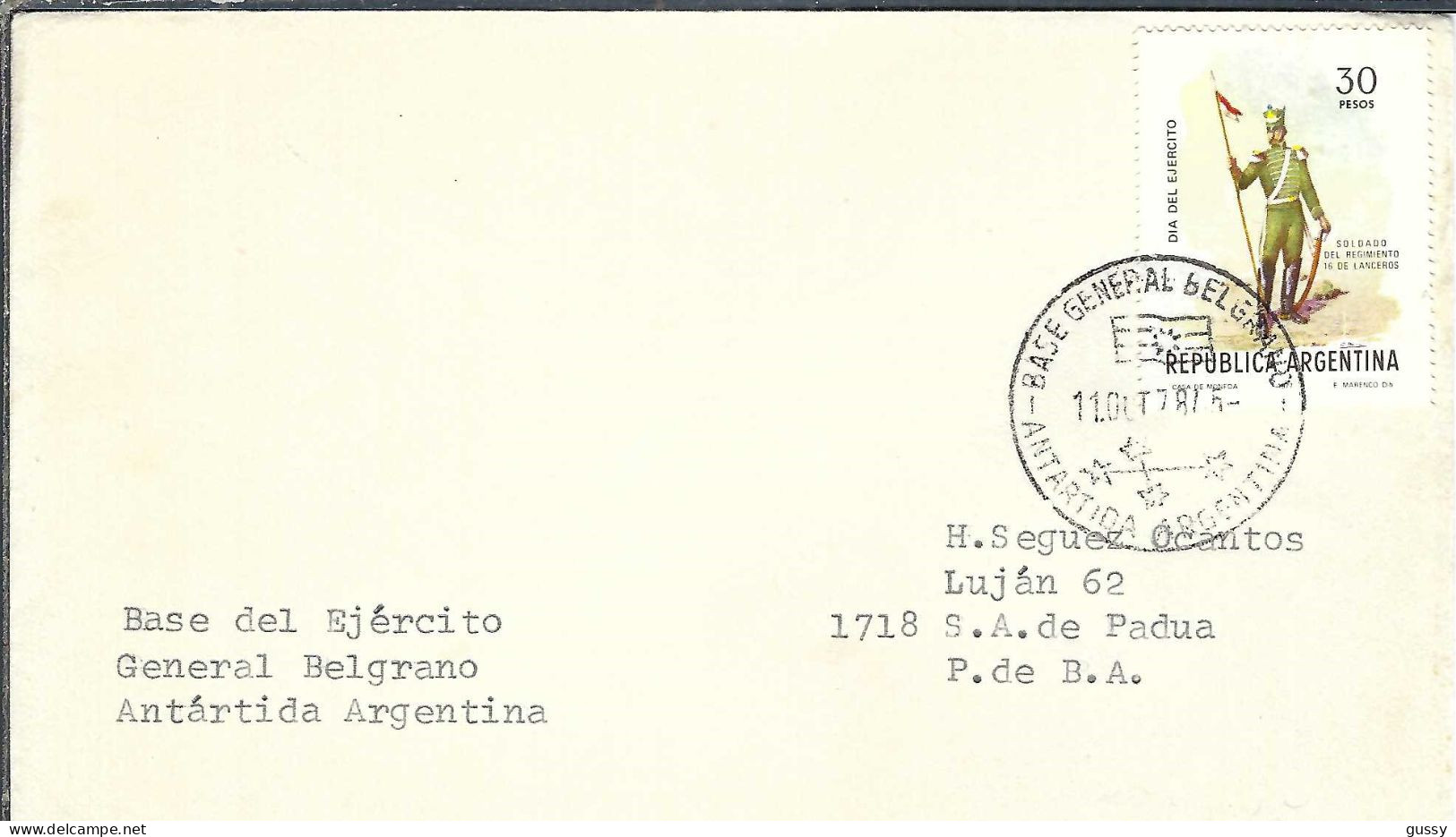 ARGENTINE Ca.1978: LSC Philatélique "Antarctique Argentine" - Sonstige & Ohne Zuordnung