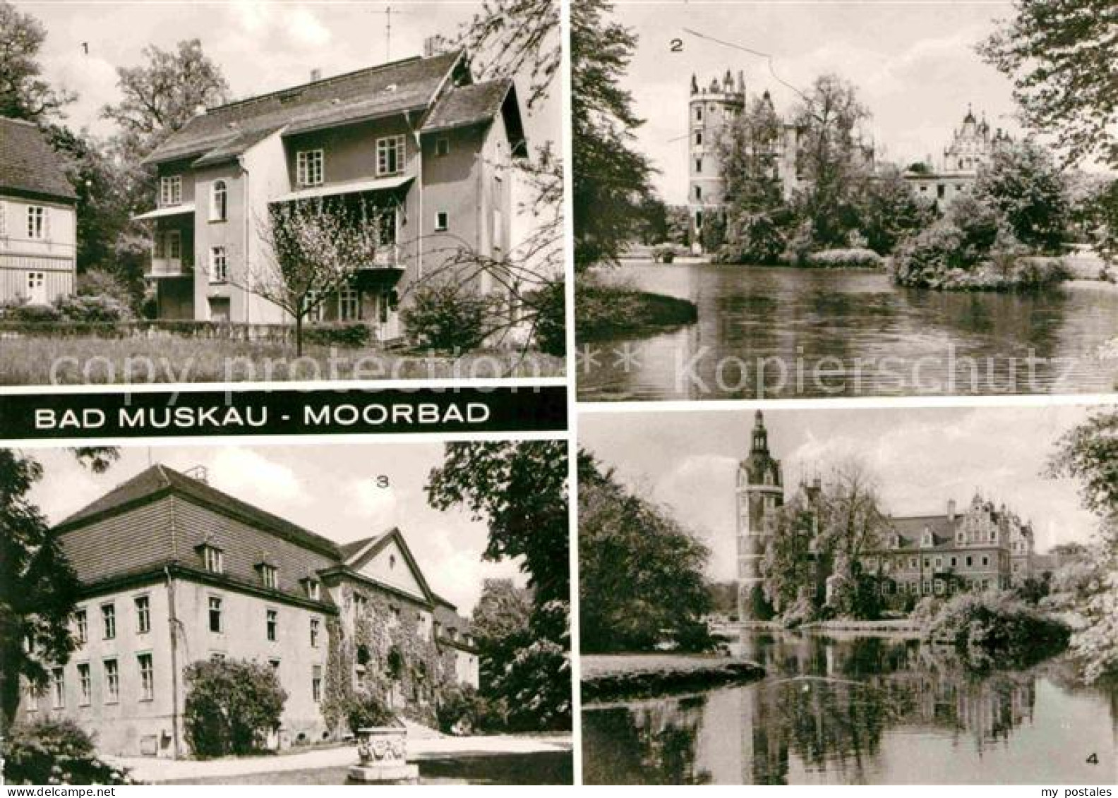 72729579 Bad Muskau Oberlausitz Turmvilla Schlossruine Moorbad Schloss Bad Muska - Bad Muskau