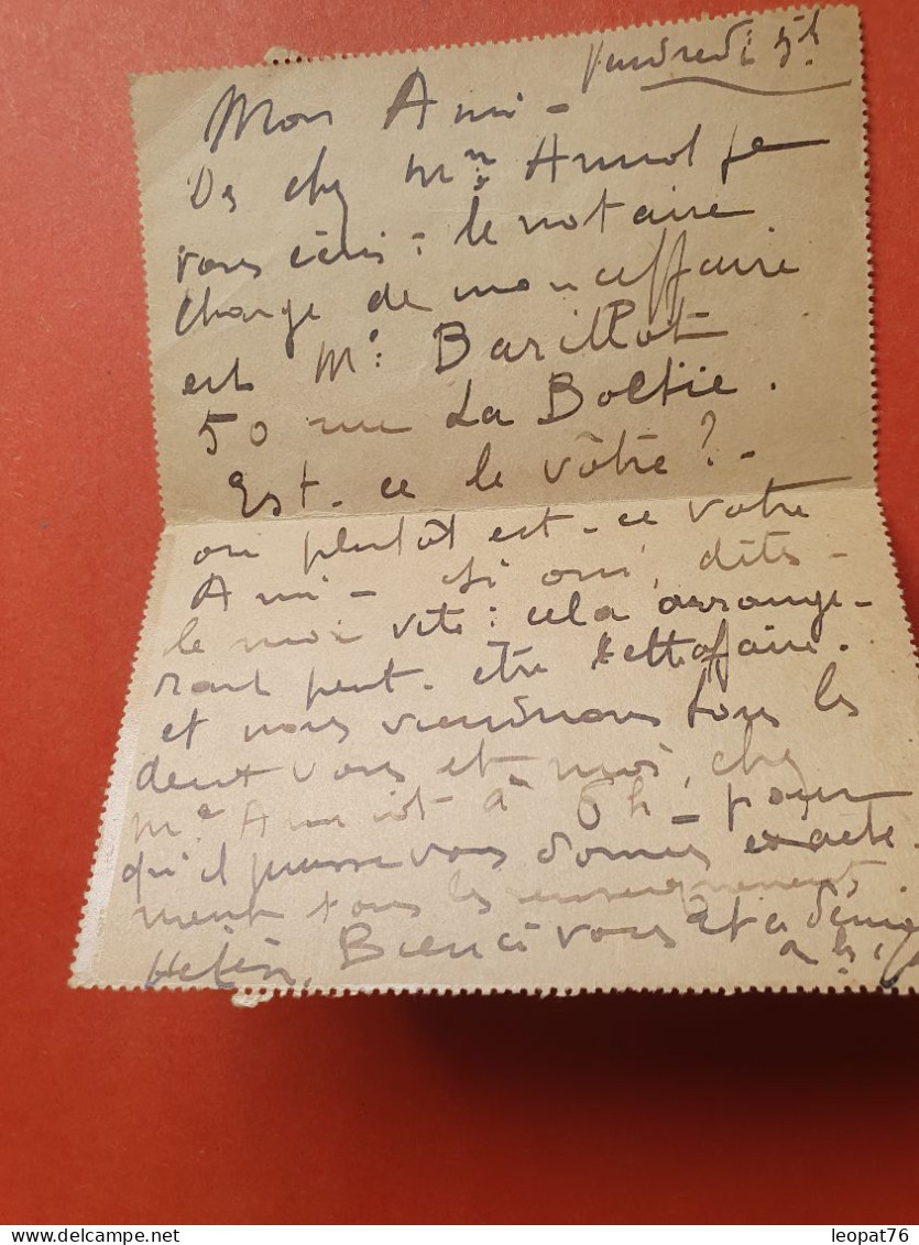 Entier Postal + Compléments De Paris Pour Paris En Pneumatique En 1914  - Réf 3177 - Pneumatic Post