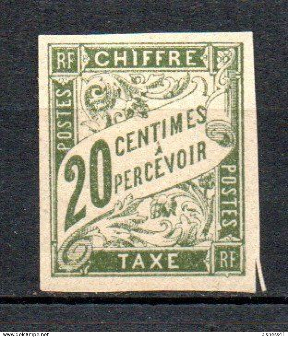 Col41 Colonies Générales Taxe N° 21 Neuf X MH  Cote 2,25  € - Taxe