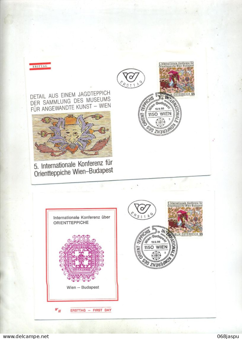 Lettre Cachet Wien Conference Tapis - Storia Postale