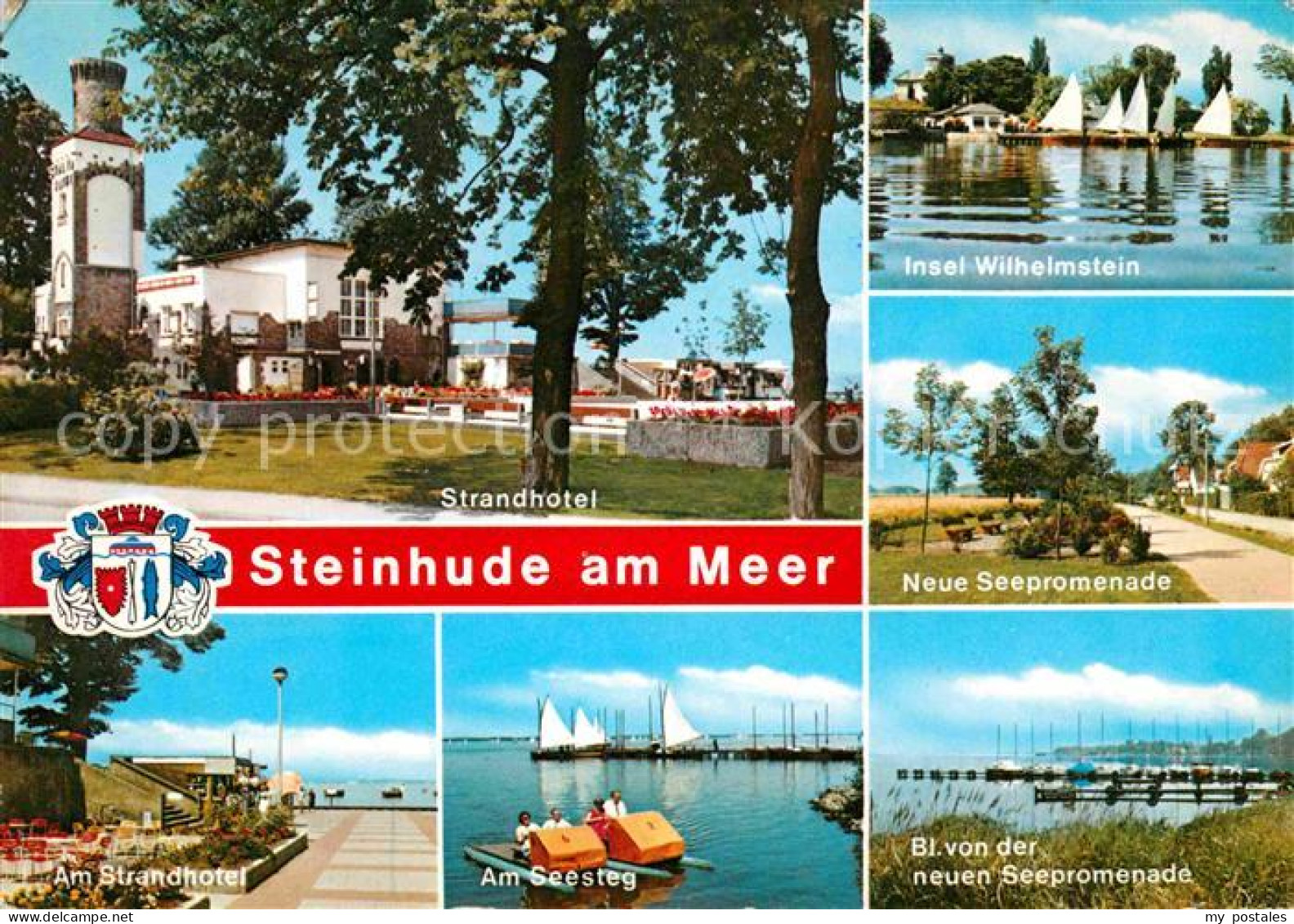 72729014 Steinhude Strandhotel Seesteg Seepromenade Insel Wilhelmstein Steinhude - Steinhude