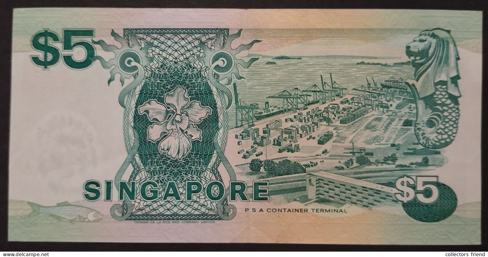 SINGAPORE 5 DOLLAR Year 1989 XF - Singapore