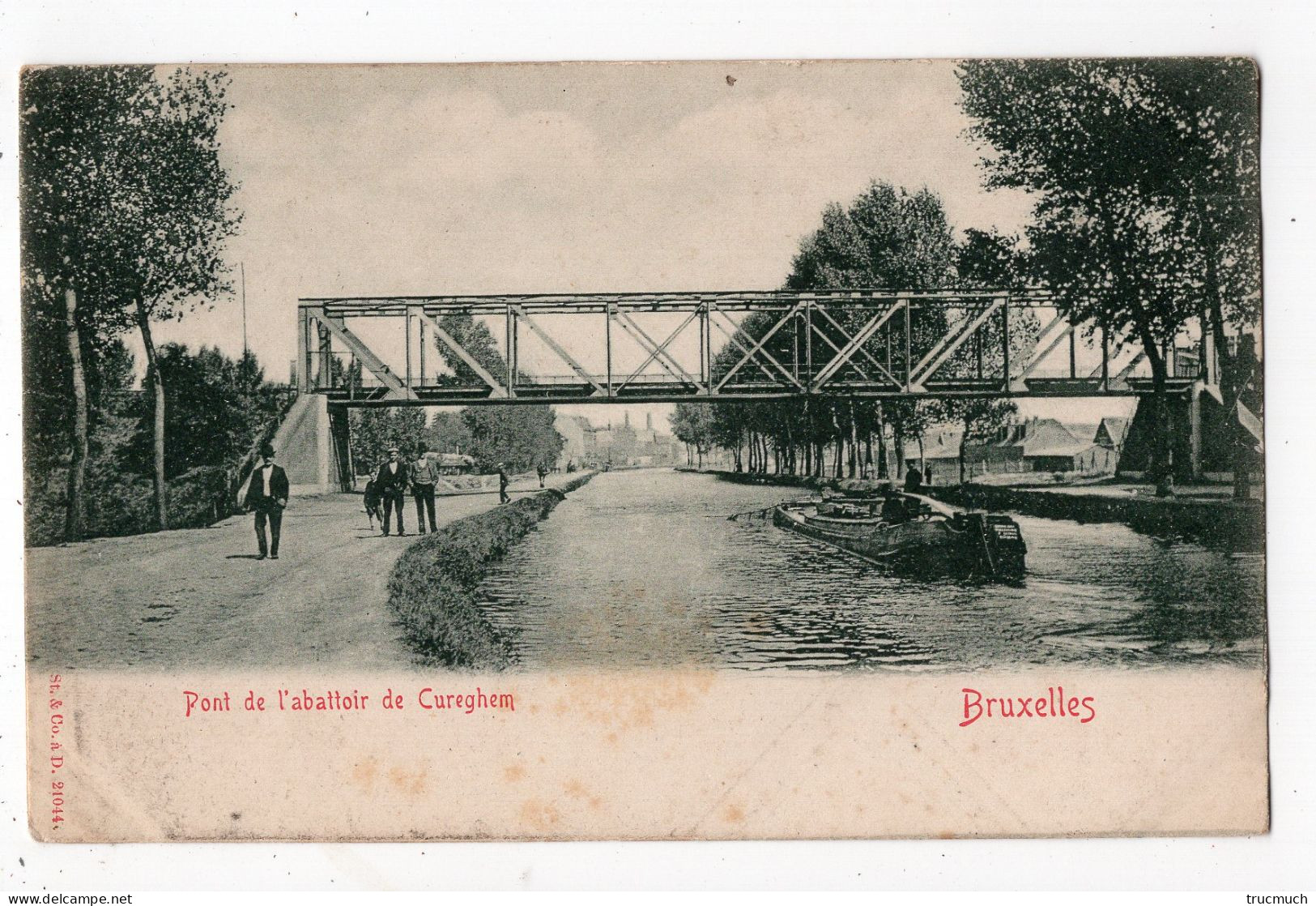 4 - ANDERLECHT - Pont De L'abattoir De CUREGHEM - Anderlecht