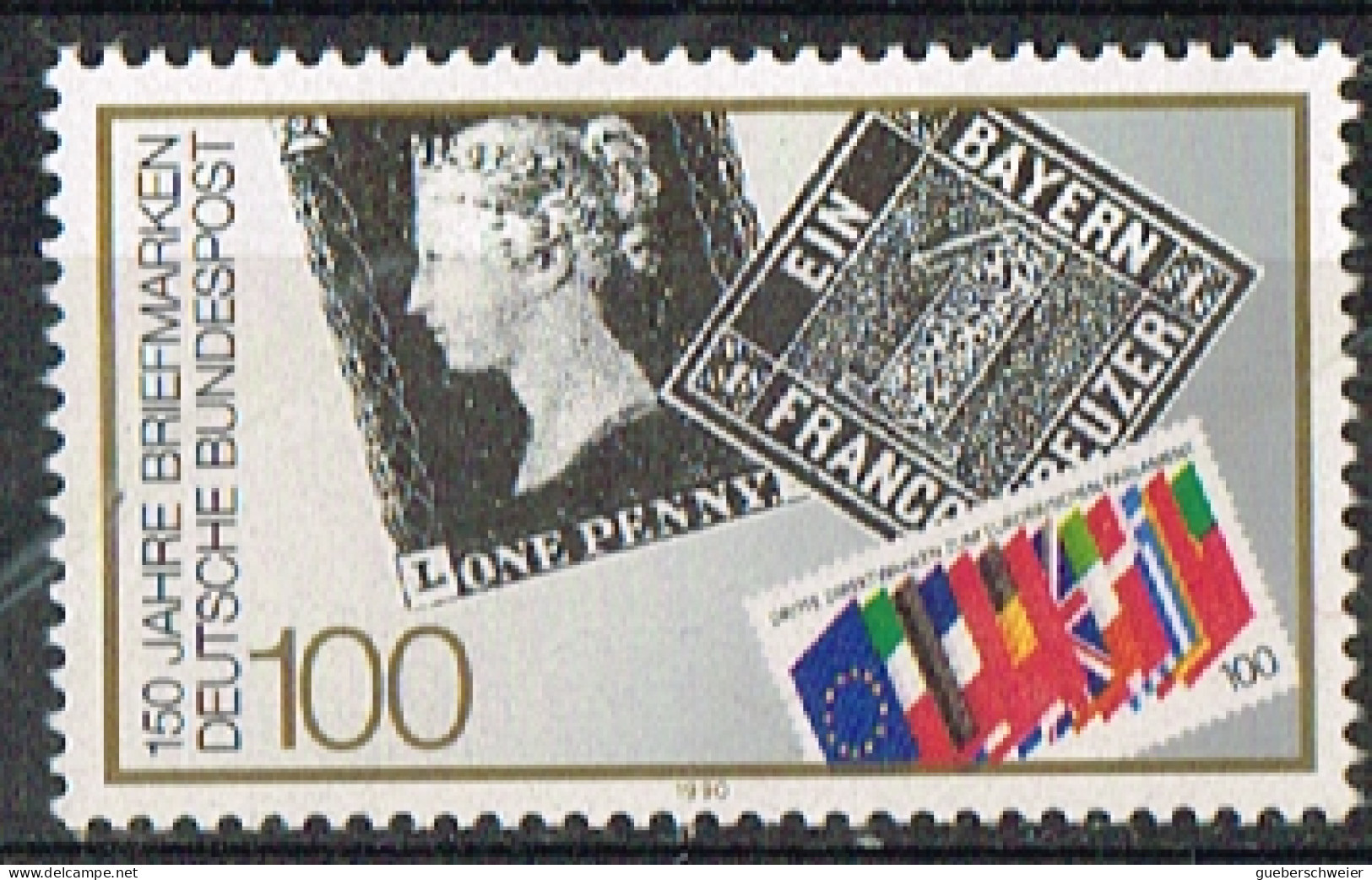 RFA-438 - RFA  ALLEMAGNE FEDERALE N° 1311 Neuf** Timbres Sur Timbre - 1981-1990