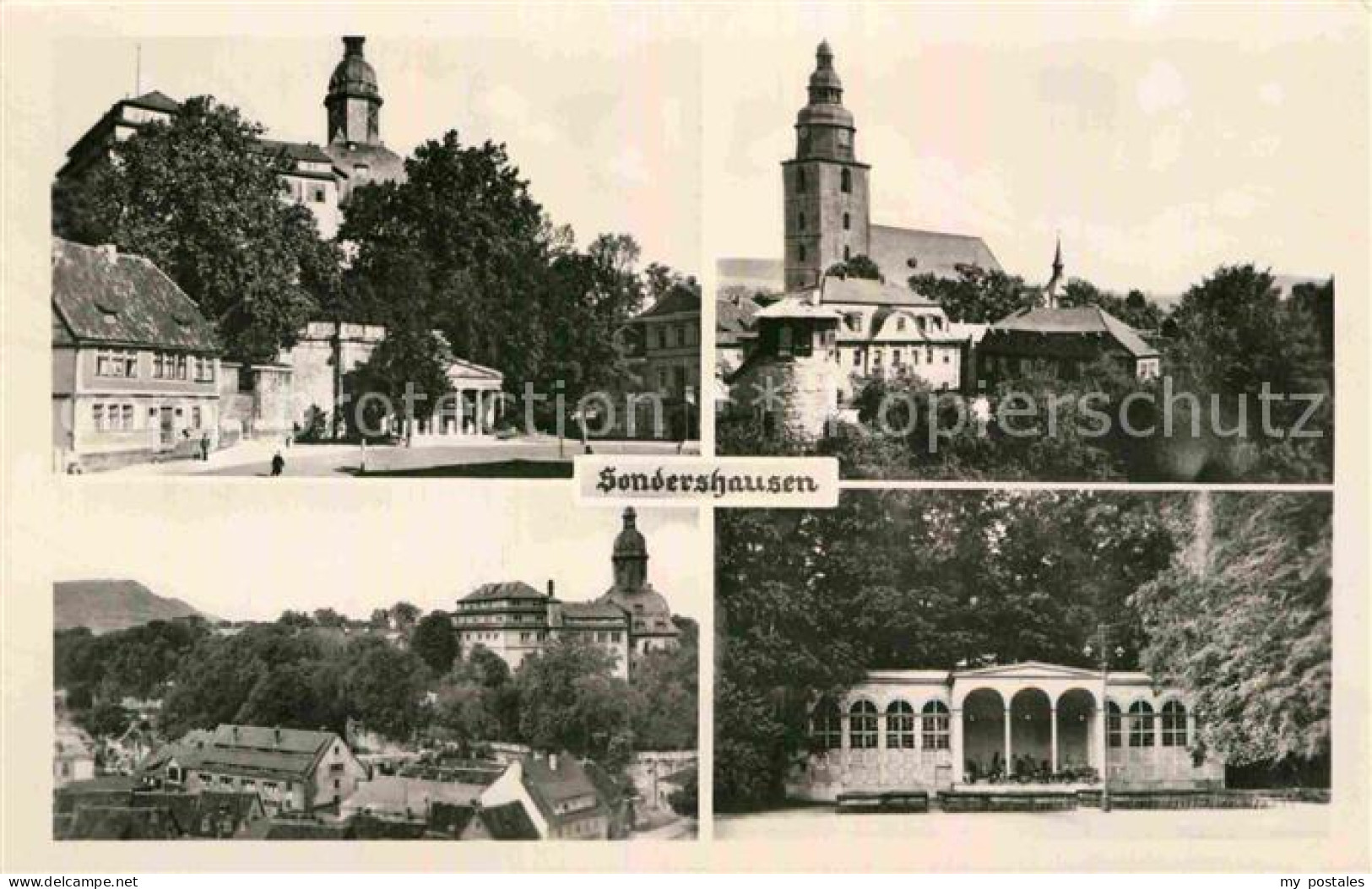 72728664 Sondershausen Thueringen Ortsansicht Mit Kirche Sondershausen - Sondershausen