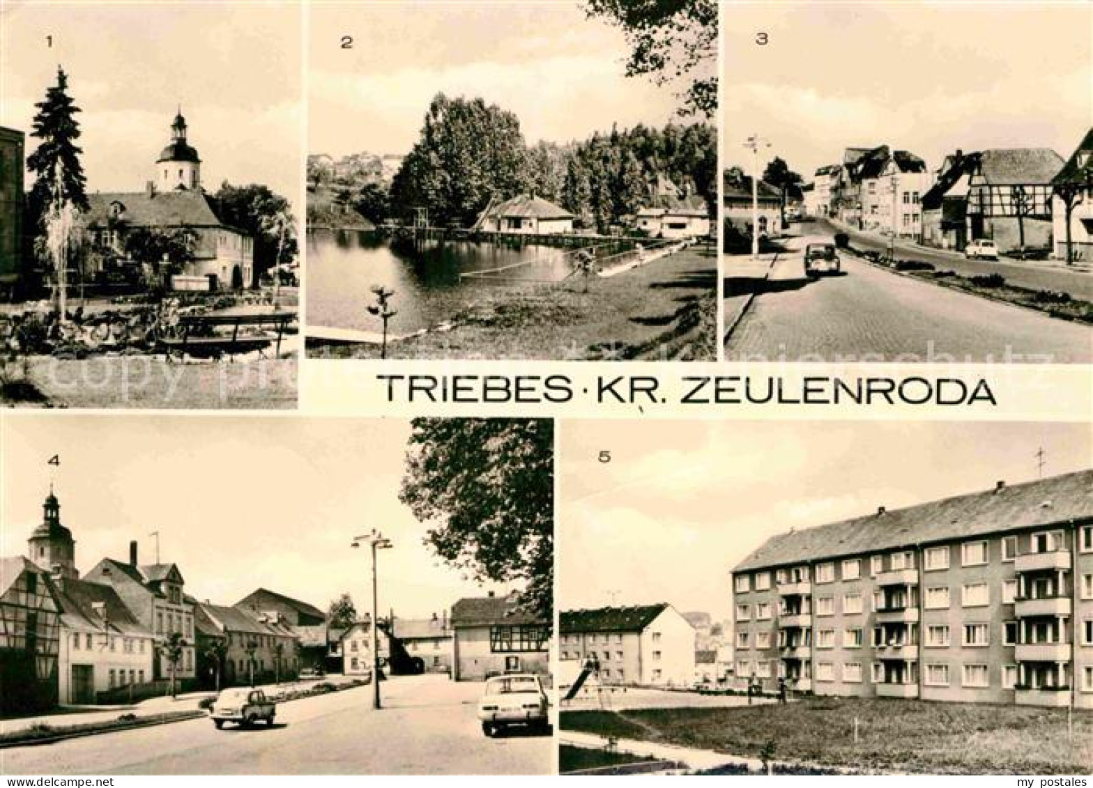 72728656 Triebes Zeulenroader Strasse Sommerbad Ernst Thaelmann Strasse Dr Wilhe - Zeulenroda