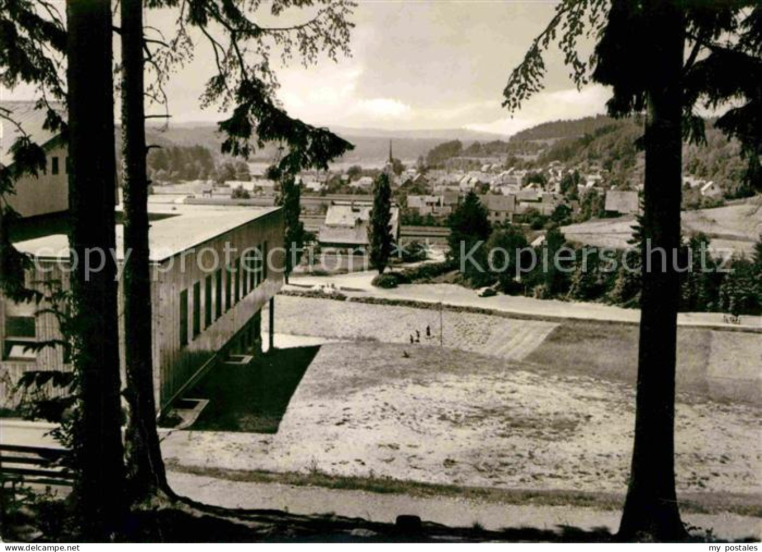 72728408 Waldau Hildburghausen Panorama Blick Vom Erholungsheim Bergkristall Wal - Hildburghausen