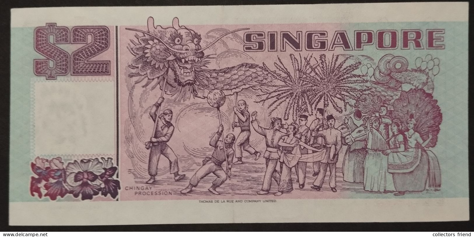 SINGAPORE 2 DOLLAR Year 1992 XF+ - Singapour