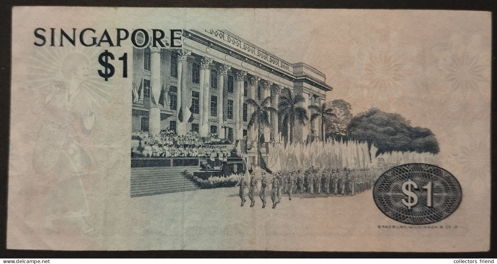 SINGAPORE 1 DOLLAR Year 1976 - Singapour