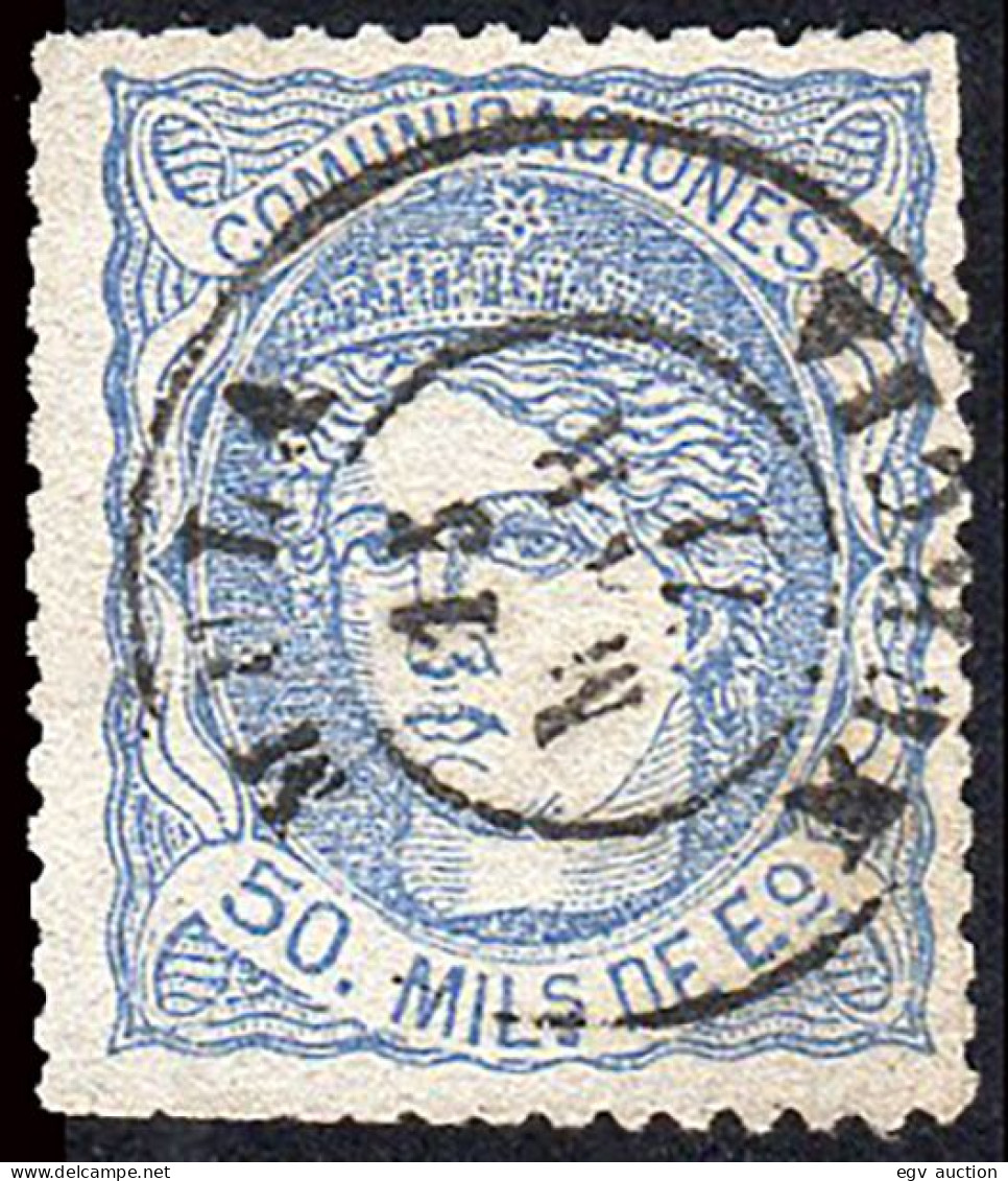 Murcia - Edi O 107 - 50 Milm. - Mat Fech. Tp. II "Mula" - Used Stamps