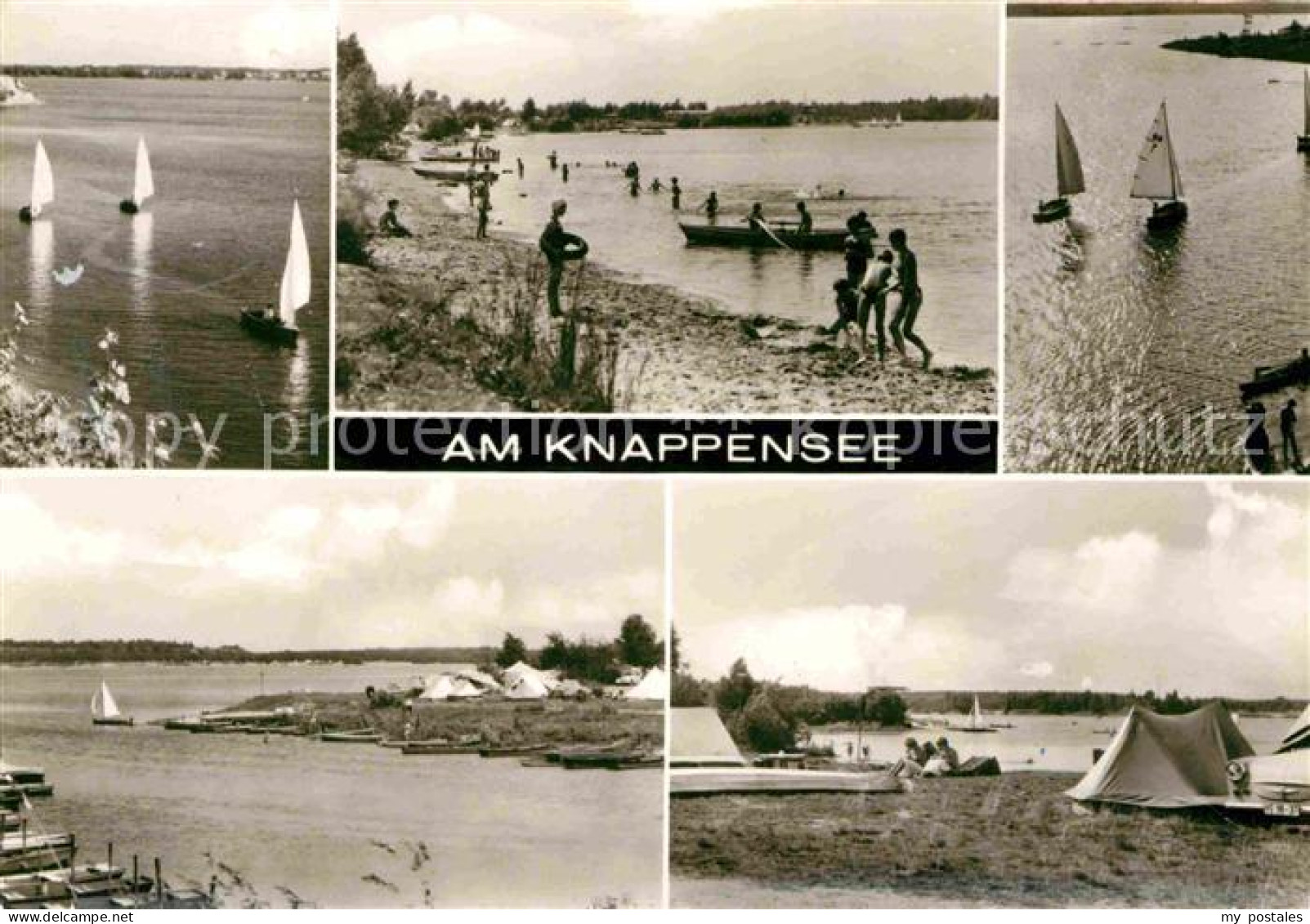 72727521 Knappensee Oberlausitz Badestrand Segeln Campingplatz Lohsa - Lohsa