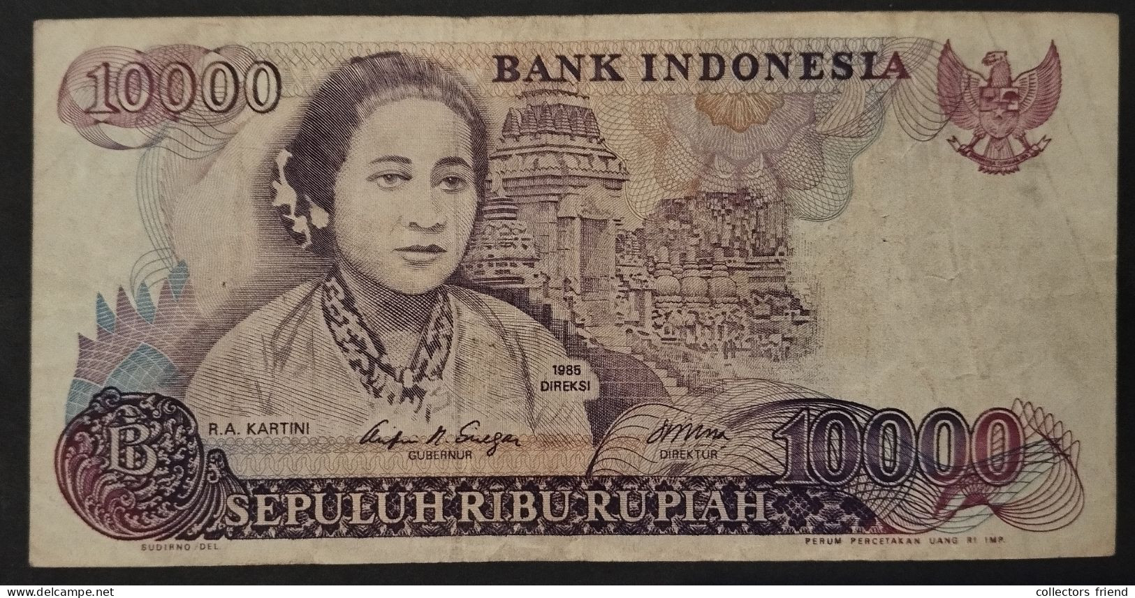 INDONESIA 10 000 RUPIAH Year 1985 - Indonesia