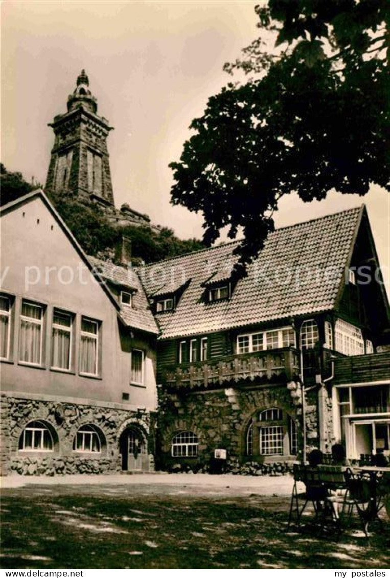 72727404 Kyffhaeuser HO Gaststaette Burghof Denkmal Bad Frankenhausen - Bad Frankenhausen