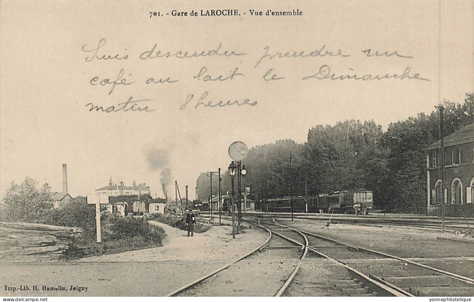 89 - YONNE - LAROCHE - La Gare - Vue D'ensemble - 11270 - Laroche Saint Cydroine