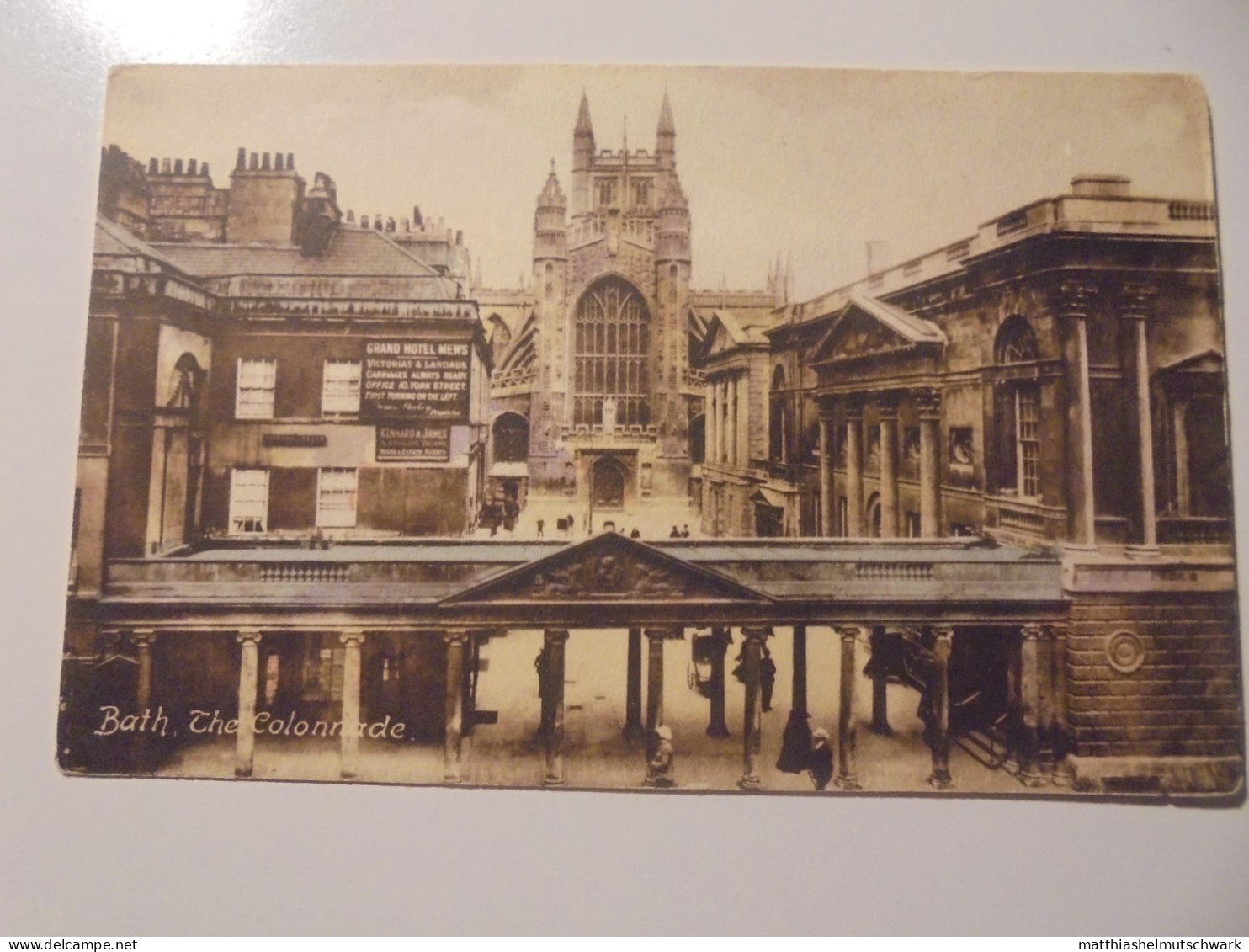 Bath, The Colonnade. England POST CARD FRITH’S SERIES This Space May Be Used For Communication. - Bath