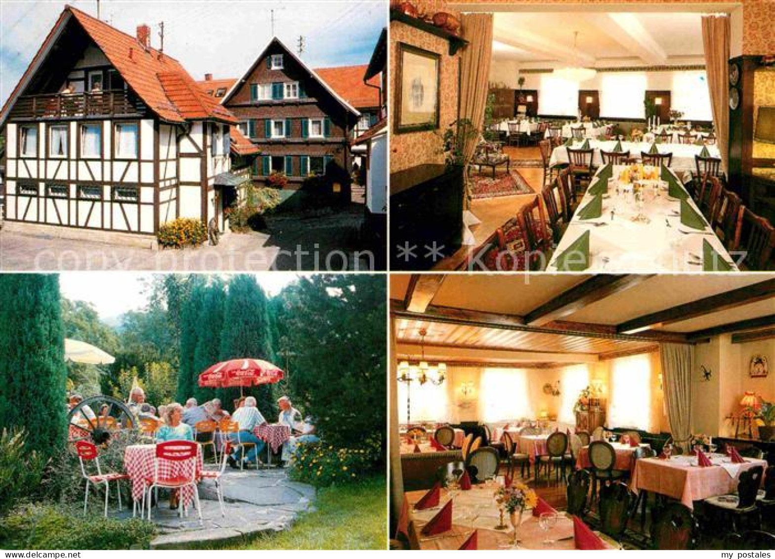 72725805 Lautenbach Gernsbach Hotel Pension Cafe Sonne Gastraeume Terrasse Laute - Gernsbach